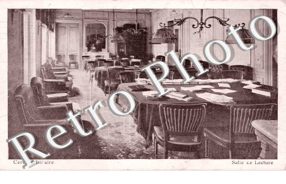 Cercle militaire - salle de lecture 49 avenue de l&#039;Opera  Ancien Splendid Hotel