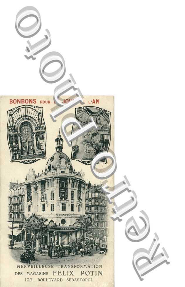 Boulevard Sebastopol Magasins Felix Potin
