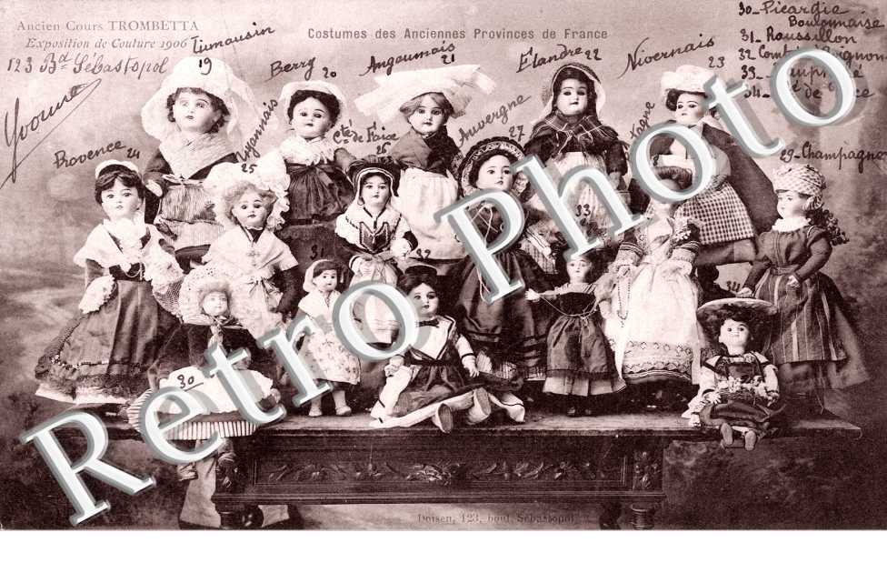 123 Boulevard Sebastopol - Ancien Cours Trombetta, Exposition de Couture 1906