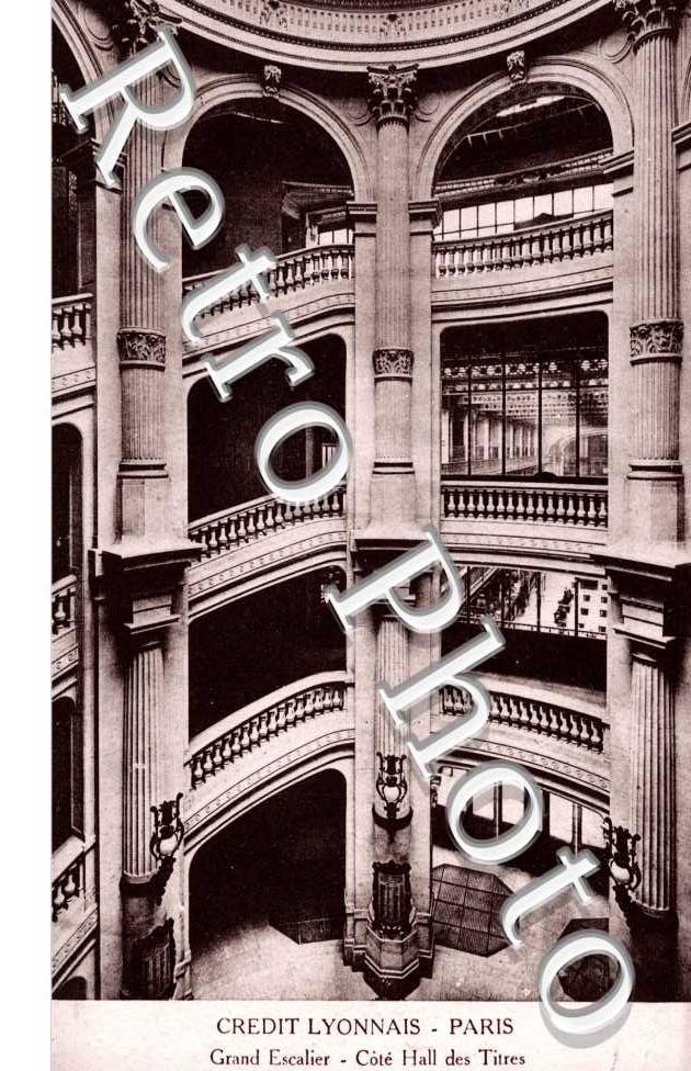 Credit Lyonnais, le Grand Escalier  - rue du 4 septembre
