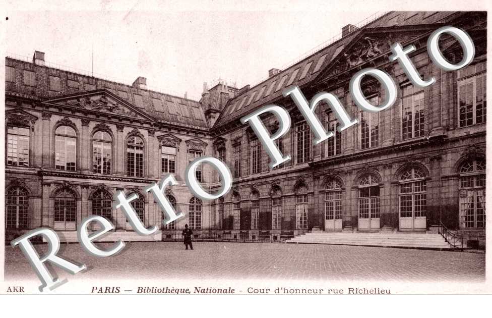 Biblioth?que Nationale rue Richelieu