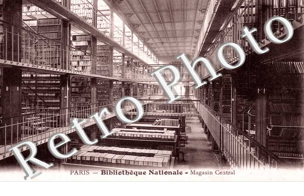 Bibliotheque Nationale, Magasin Central