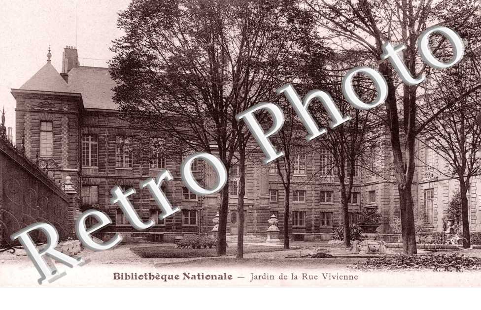 Biblioth?que Nationale Jardin de la rue Vivienne
