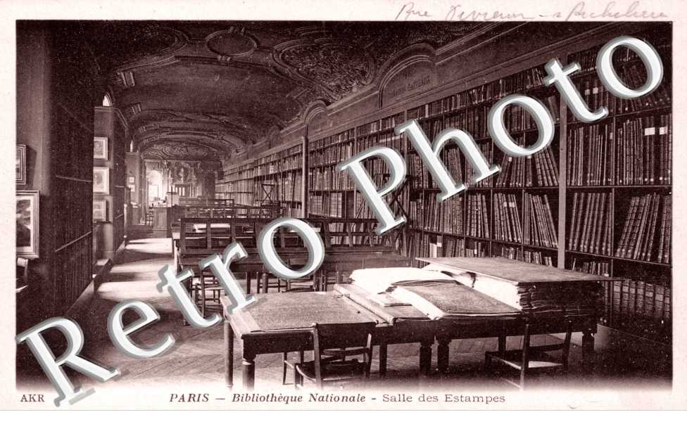 Bibliotheque Nationale, Salle des Estampes