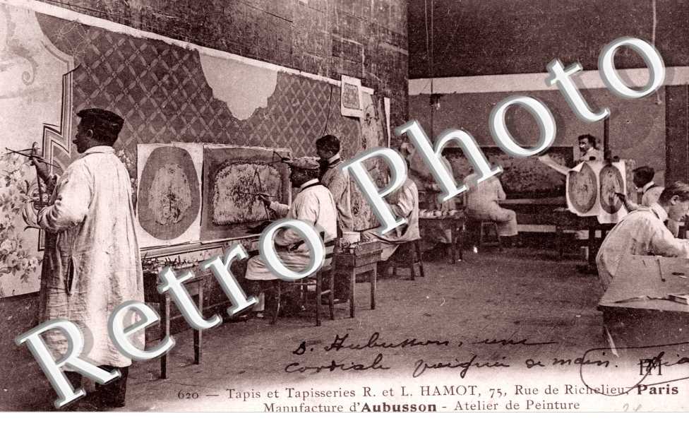 75 rue de Richelieu  - Tapis et tapisserie R. et L. Hamot - Manufacture d&#039;Aubusson