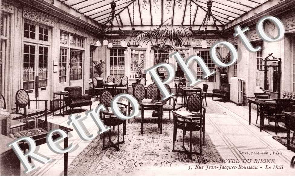 5 rue Jean Jacques Rousseau -  Hotel du Rhone - le Hall