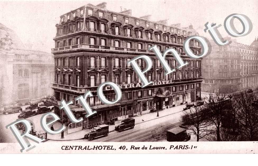Central Hotel, Rue du Louvre