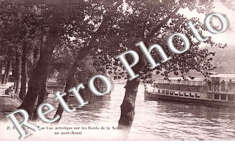Bords de la seine au Port Royal