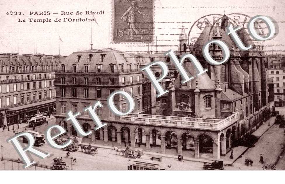 le Temple de l&#039;Oratoire Rue de Rivoli
