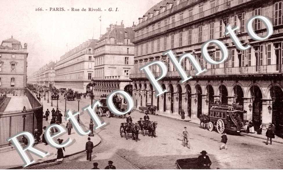 la rue DE RIVOLI