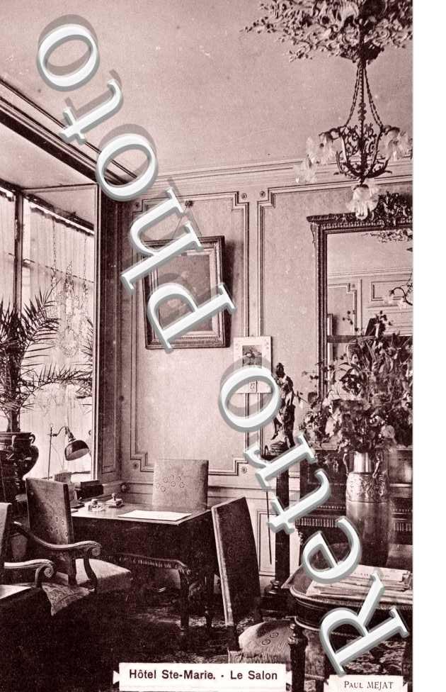 Hotel sainte Marie le salon  Paul Mejat 59 rue de Rivoli