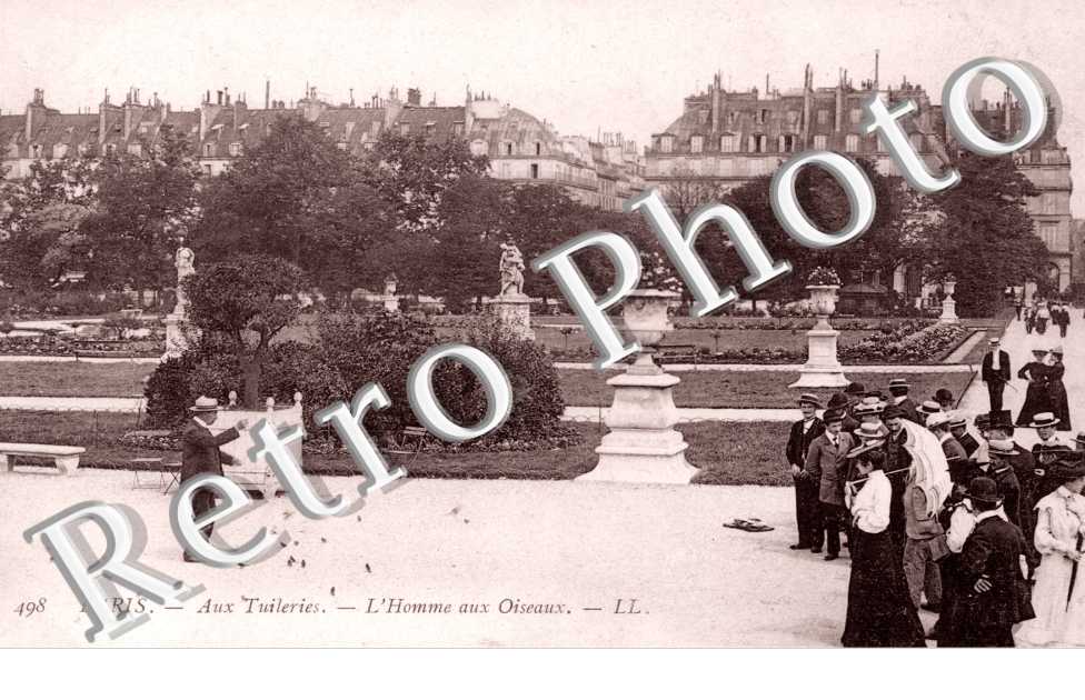 LE CHARMEUR D&#039;OISEAUX AUX TUILERIES
