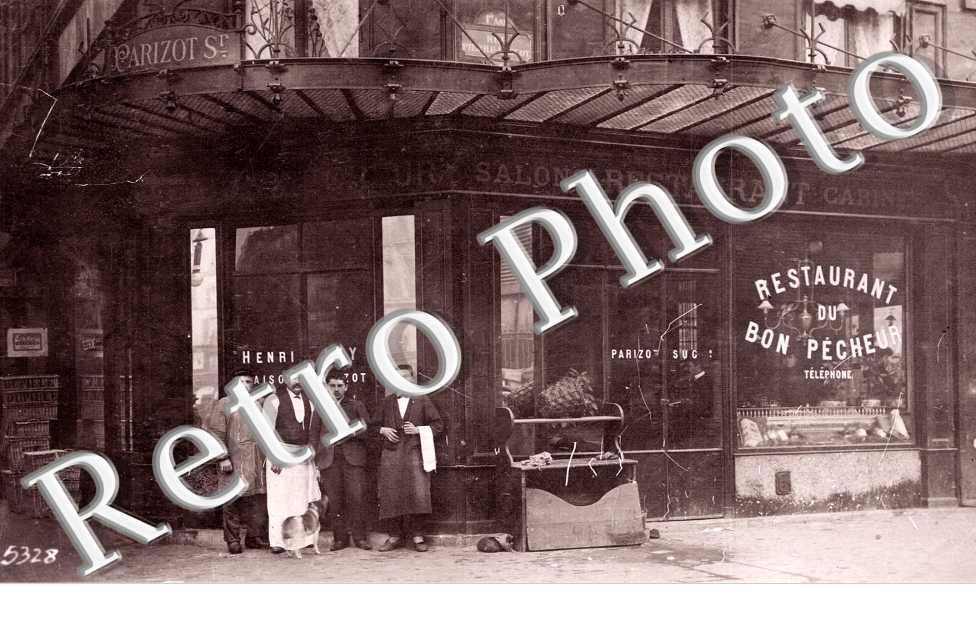 Restaurant du Bon Pêcheur PARIZOT - rue Pierre Lescot
