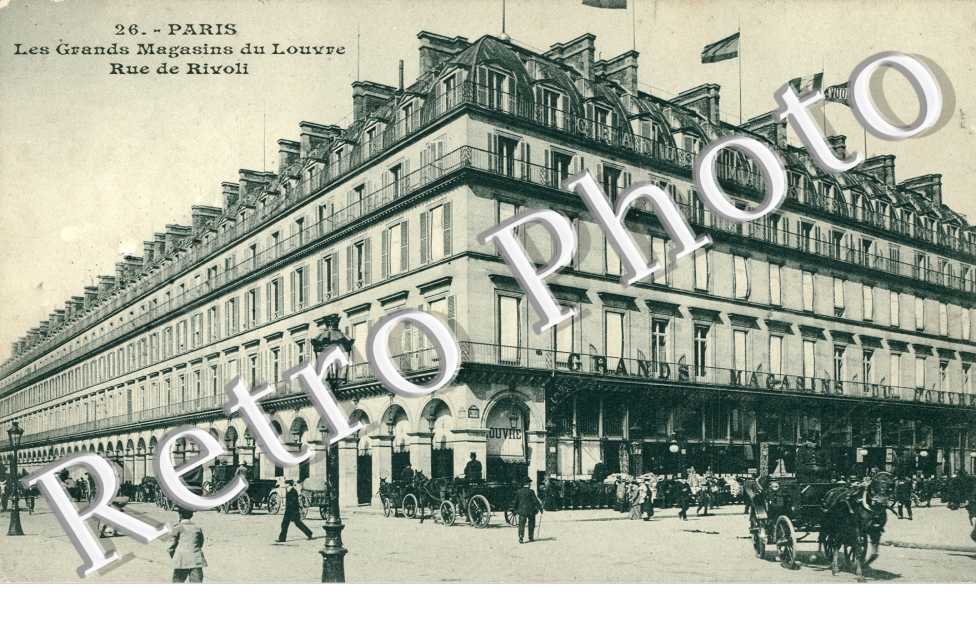Grands Magasins du Louvre Rue de Rivoli