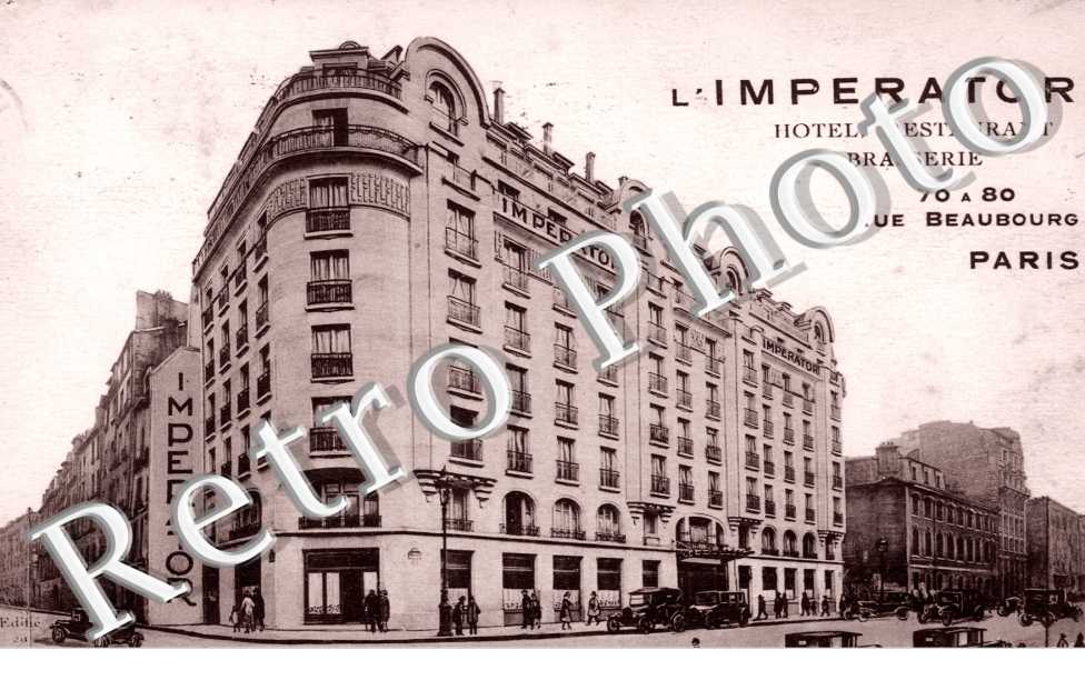 L&#039;Imporator, Hotel Restaurant, Rue Beaubourg