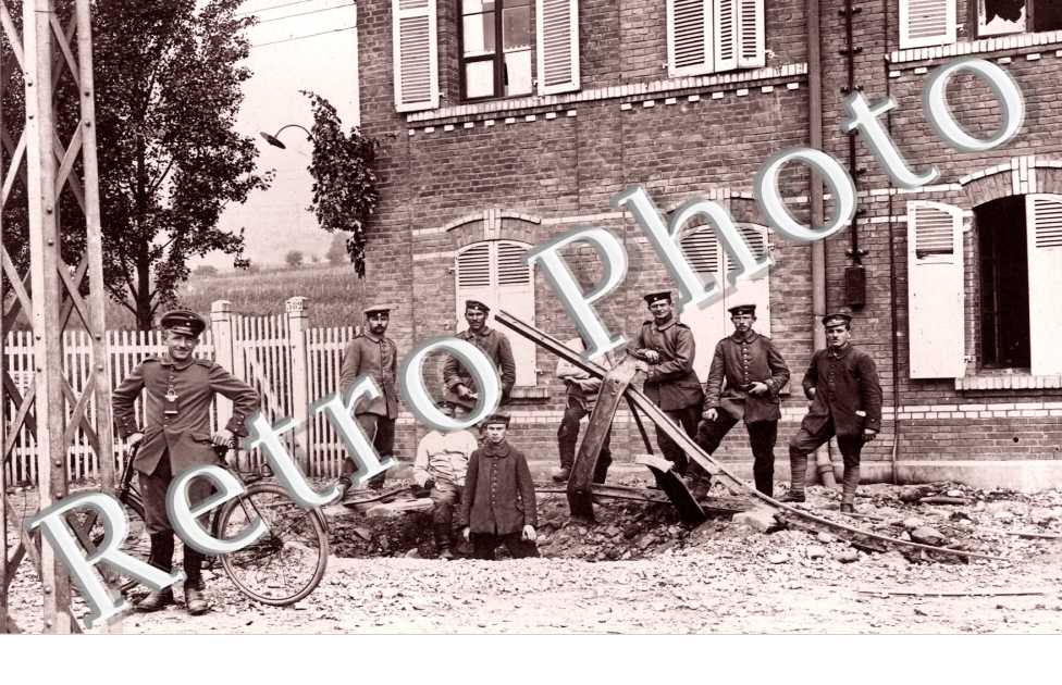la centrale apres le bombardement du 17 septembre 1915