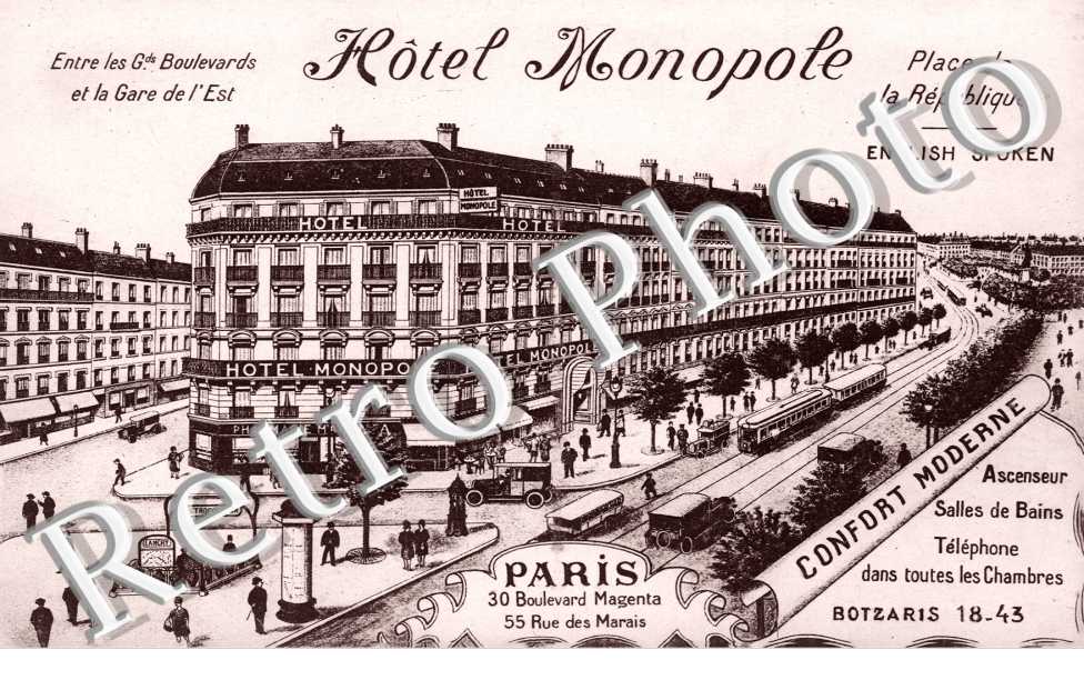 Hotel Monopole, Place de la Republique
