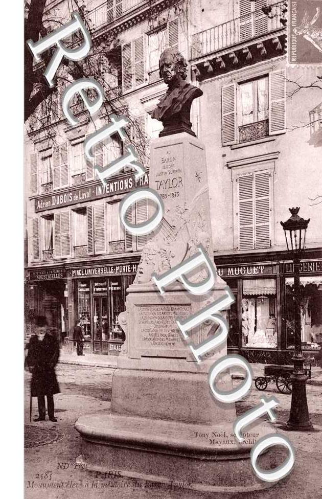 Monument eleve a la Memoire du Baron Taylor