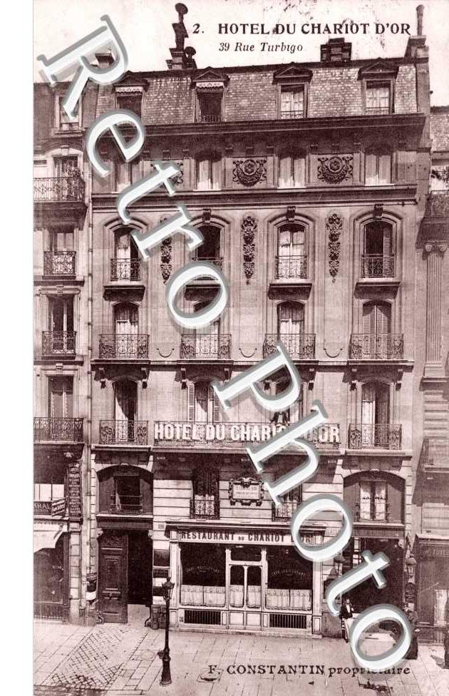 Hotel du Chariot d&#039;Or, Rue Turbigo