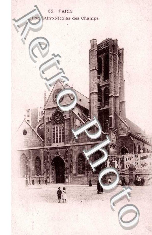 Eglise Saint Nicolas des Champs  -  Rue Saint Martin