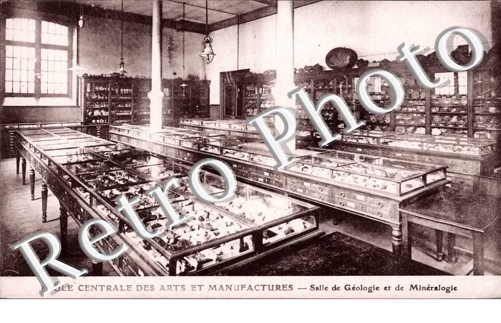 Ecole Centrale des Arts et Manufactures, Salle de Geologie et de Mineralogie