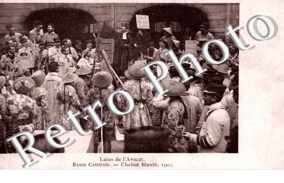 Ecole Centrale, Chahut Byzuth 1904, Laius de l&#039;Avocat