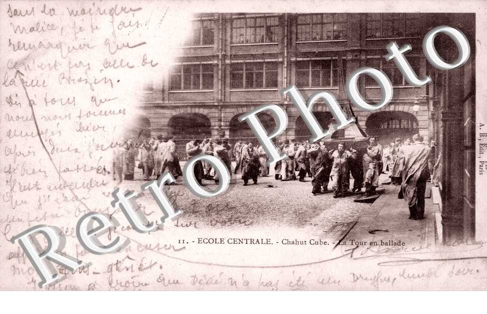 Ecole Centrale, Chahut Cube, la Tour en ballade