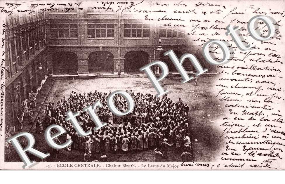 Ecole Centrale, Chahut Bizuth, le Laius du Major