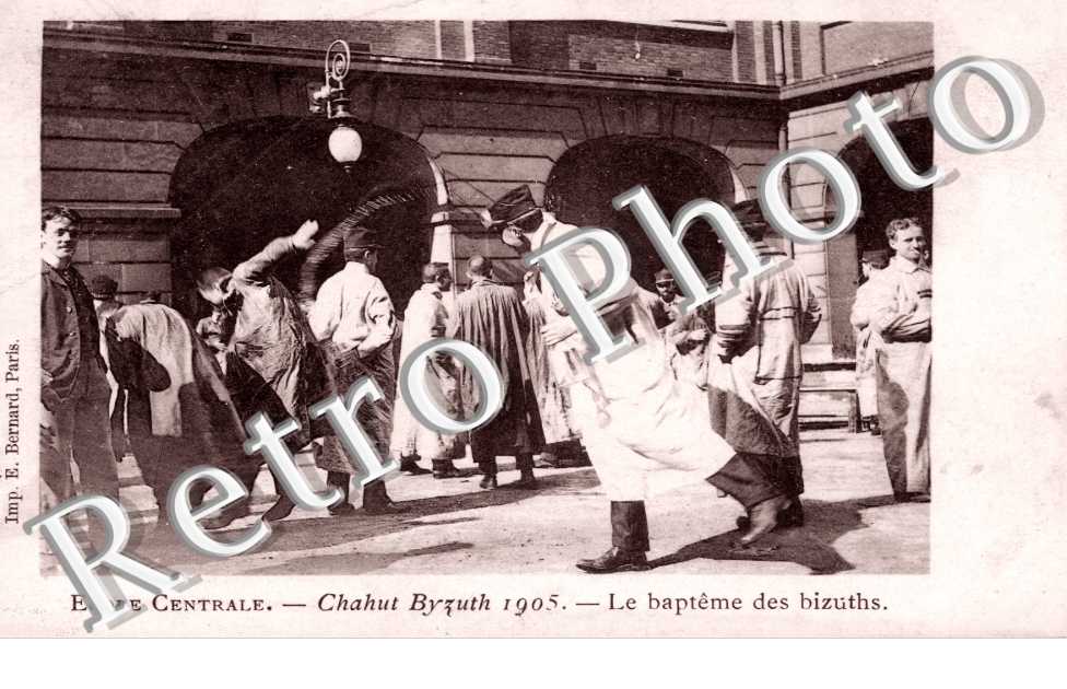 Ecole Centrale, Chahut Byzuth 1905, le Bapteme