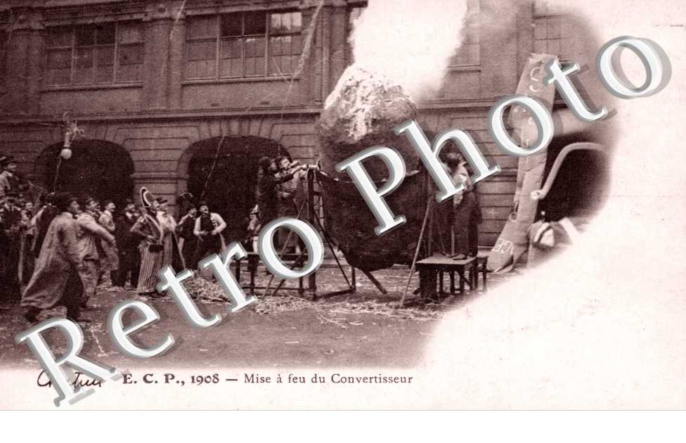 ECP 1908, Mise a Feu du Convertisseur