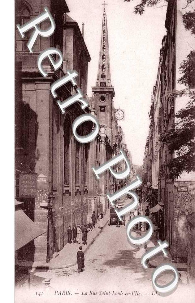 La Rue Saint Louis en l&#039;Ile