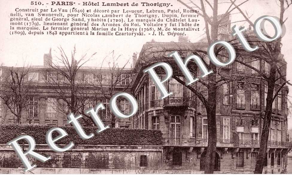 Hotel Lambert de Thorigny