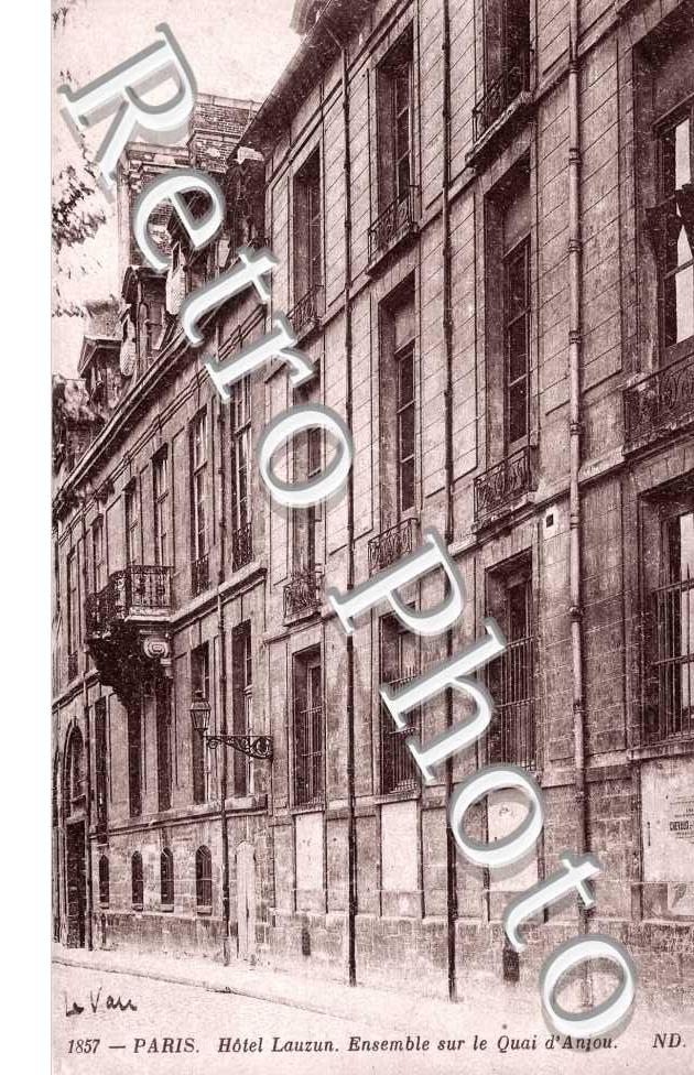 Hotel Lauzun Quai d&#039;Anjou