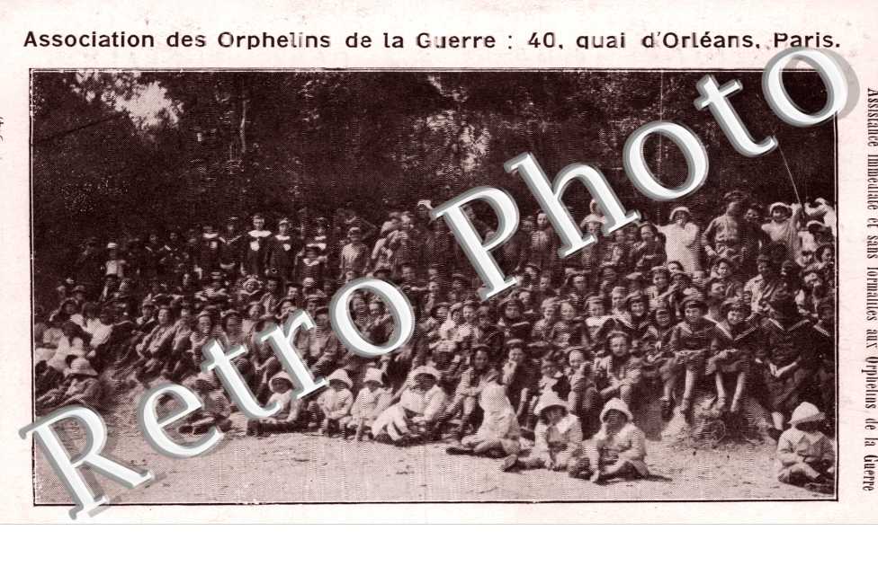 Association des Orphelins de la Guerre - 40 quai d&#039;Orleans - Paris