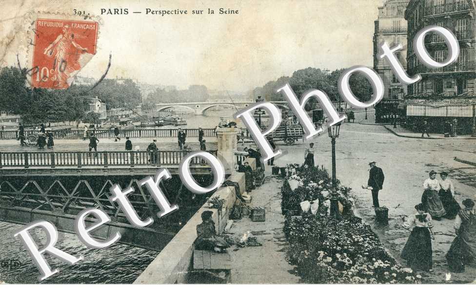 Perspective sur la Seine