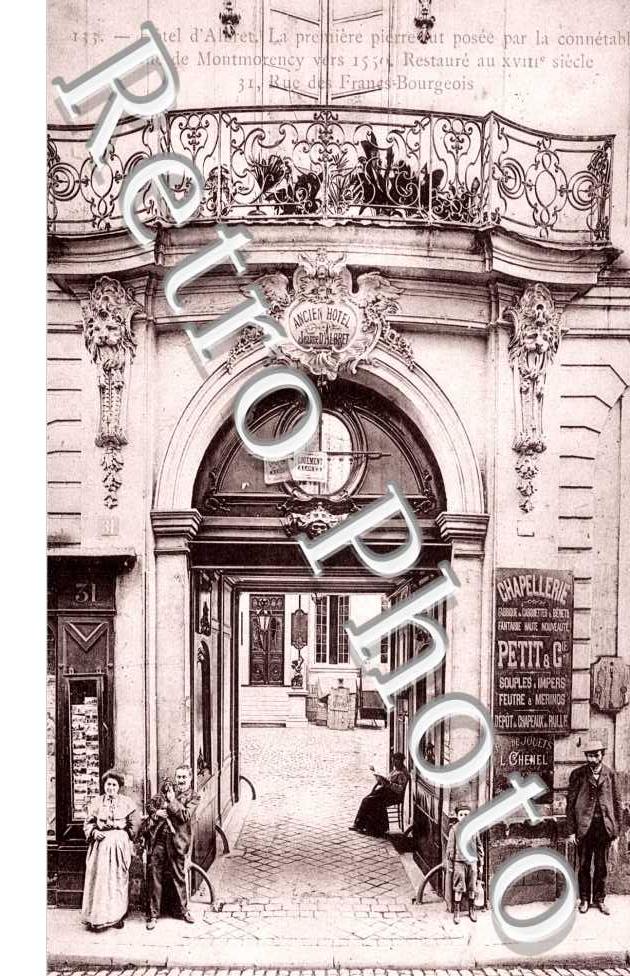 Hotel d&#039;Albret Rue des Francs Bourgeois