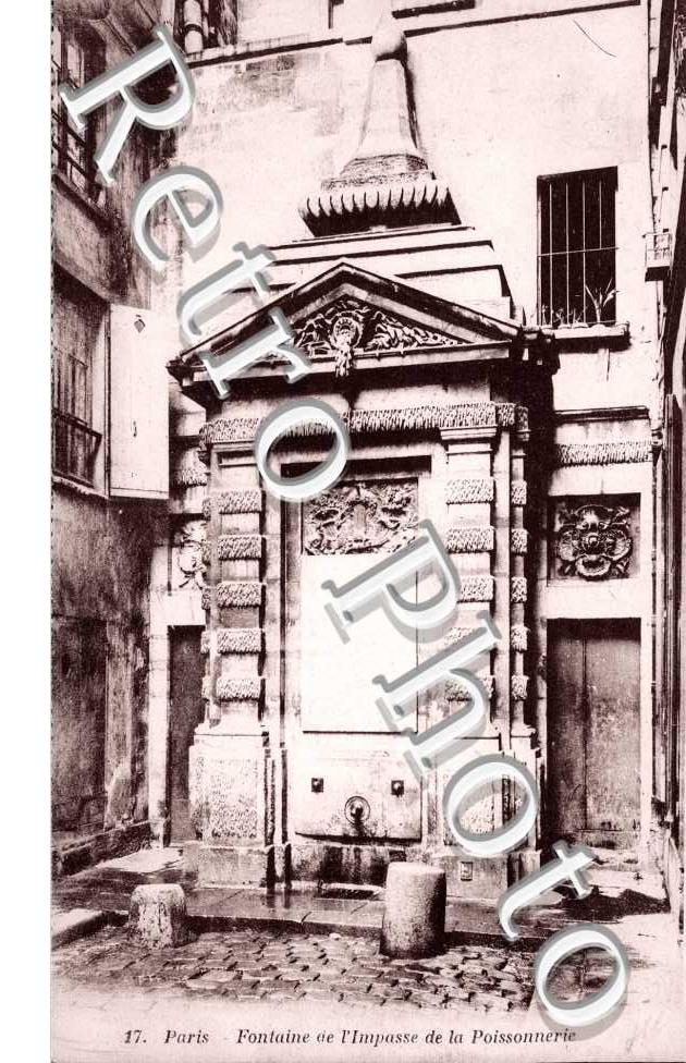 Fontaine de l&#039;Impasse de la Poissonerie