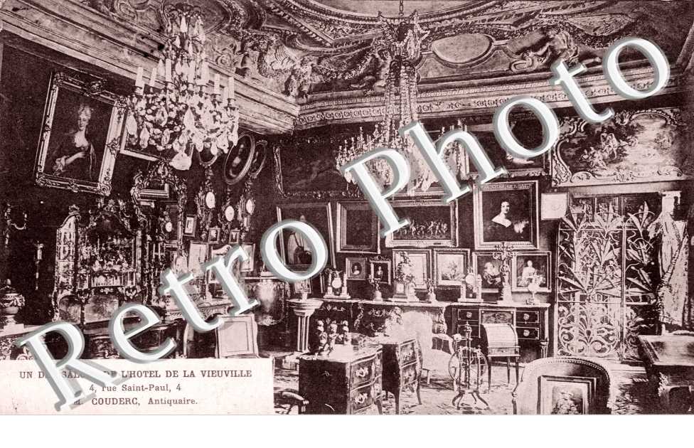 Un des Salons de l&#039;Hotel de la Vieuville - 4 rue Saint-Paul