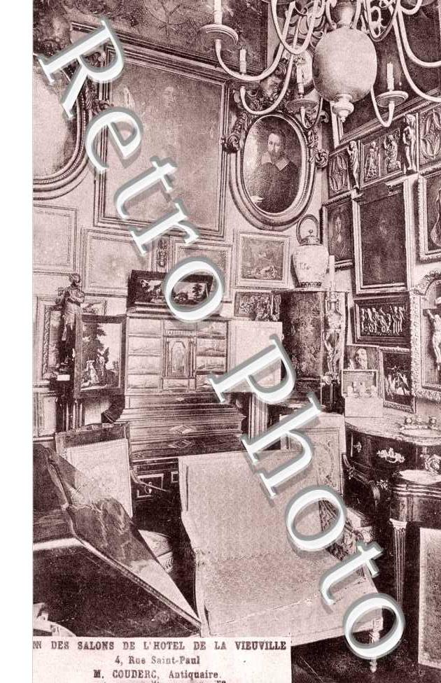 Un des Salons de l&#039;Hotel de la Vieuville
