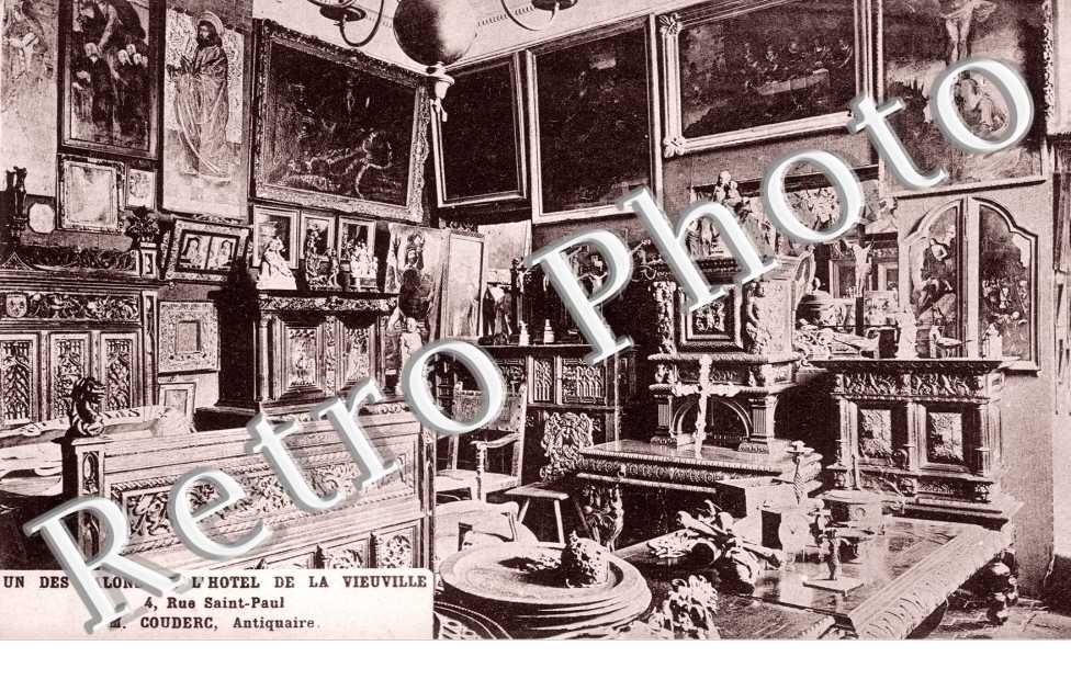 Un des Salons de l&#039;Hotel de la Vieuville