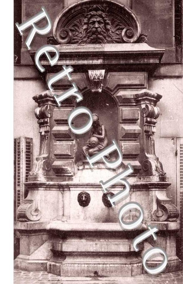 Fontaine de l&#039;Hotel de Colbert 23 rue de Turenne