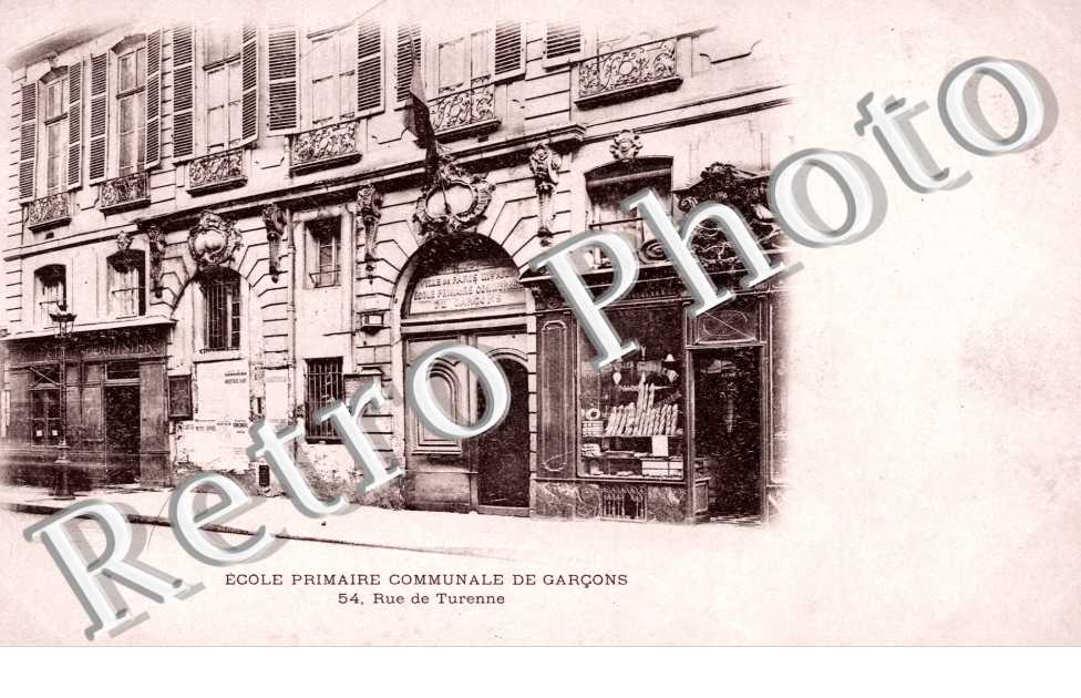 Ecole Primaire de Garcons, Rue de Turenne