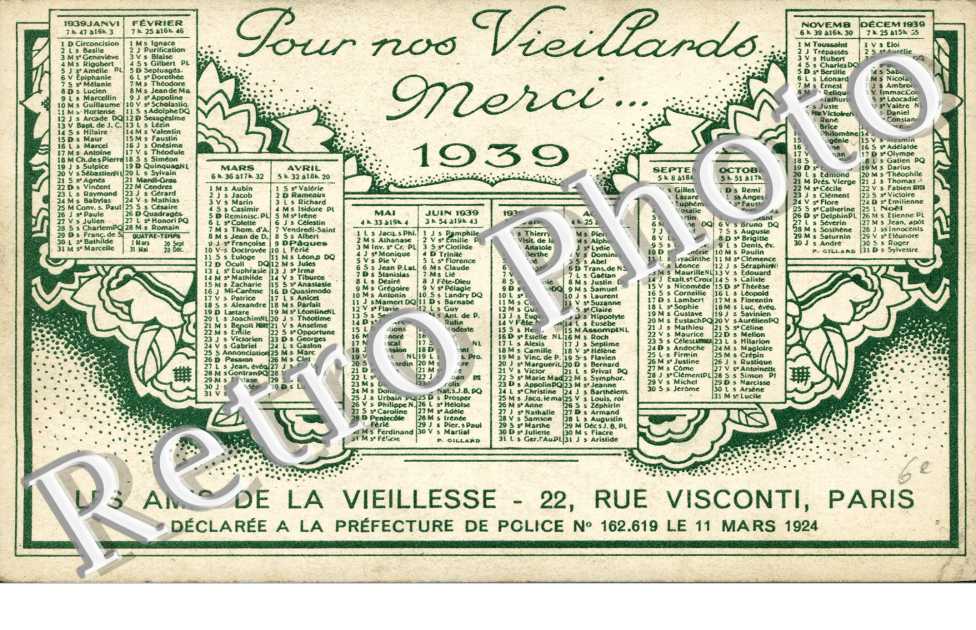 Les Amis de la Vieillesse, Rue Visconti