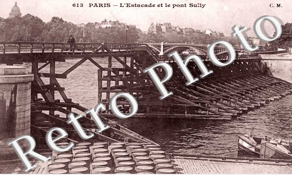 l'estacade et le Pont Sully