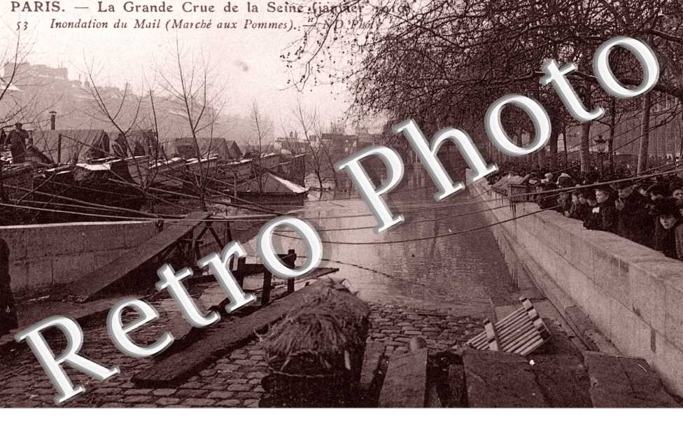 marche aux Pommes janvier 1910