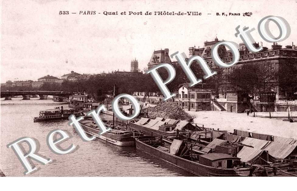 Quai et Port de l&#039;Hotel de Ville