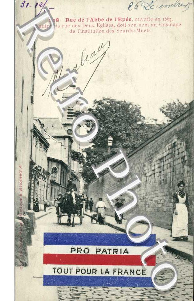 Rue de l'Abbe de l'Epee