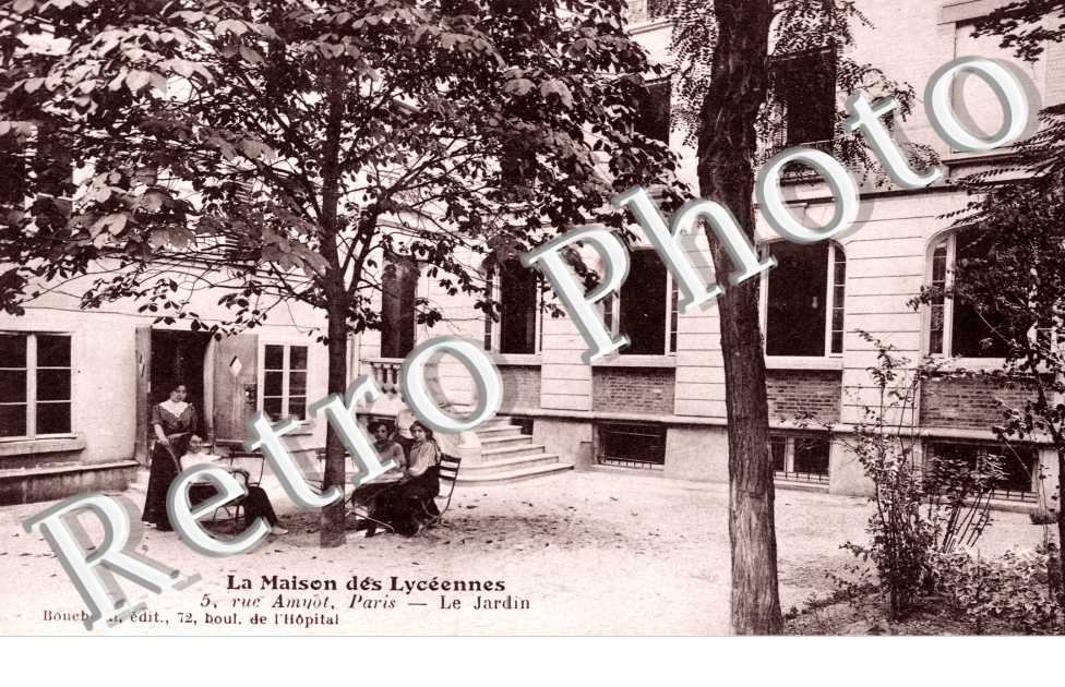 La Maison des lyceennes, le Jardin