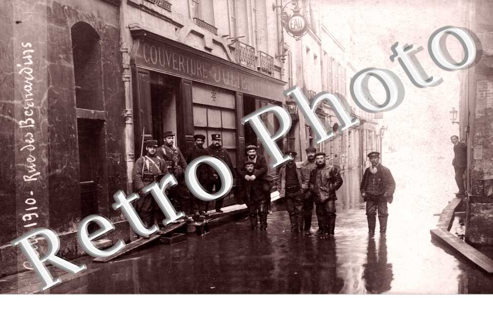 Crue 1910, Rue des Bernardins