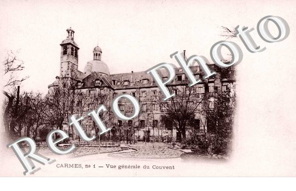 Catmes n° 1 Vue generale du Couvent